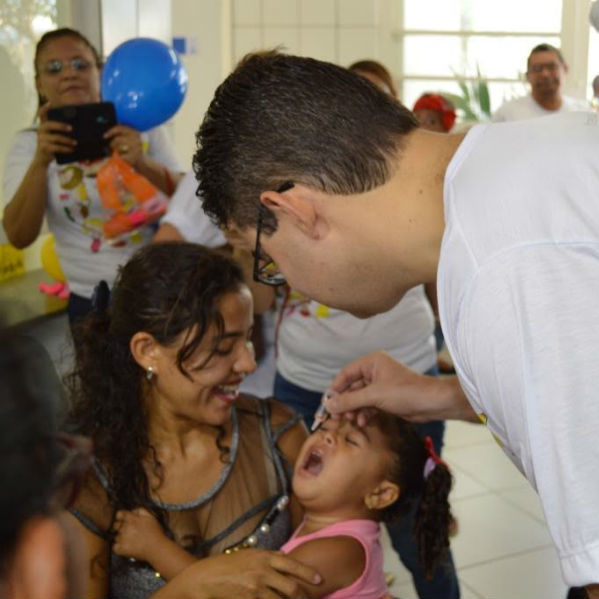 Mais de 55 mil crianças devem ser vacinadas contra a Poliomelite em