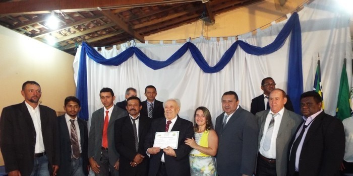 João Claudino Recebe Titulo de Cidadania Cajazeirense