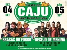 Santo Antônio de Lisboa realizará 12ª festa do caju, confira programação