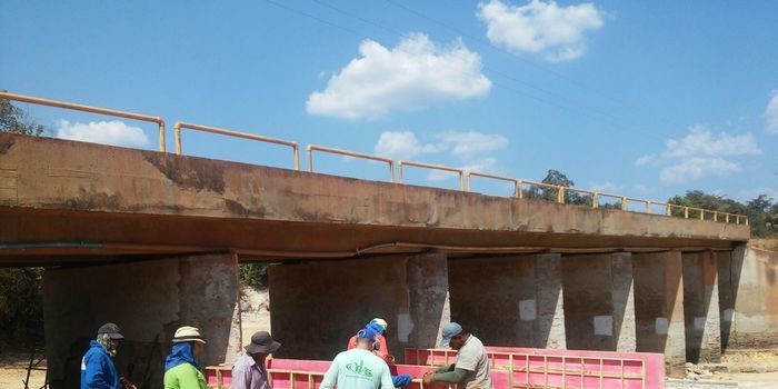 Construtora RM inicia obras de duplicação da Ponte Tibúcio Lopes, sobre o Rio Corrente na PI 331