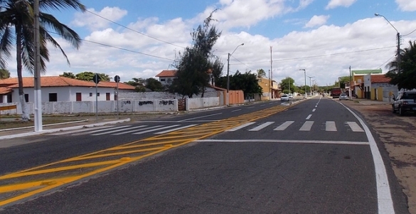 Sinalização nas vias públicas