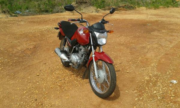 Moto encontrada próximo da ossada na zona Sul de Teresina