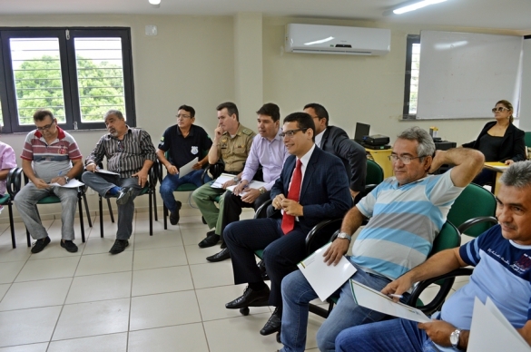 Reunião da Sejus (Crédito: Reprodução)