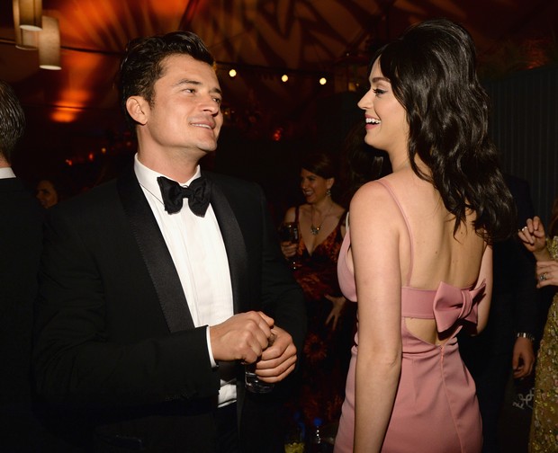 Katy Perry e Orlando Bloom (Crédito: Reprodução)