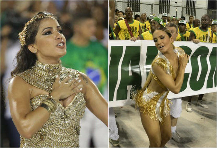 Anitta e Claudia Leitte (Crédito: Foto: Roberto Teixeira / ego)