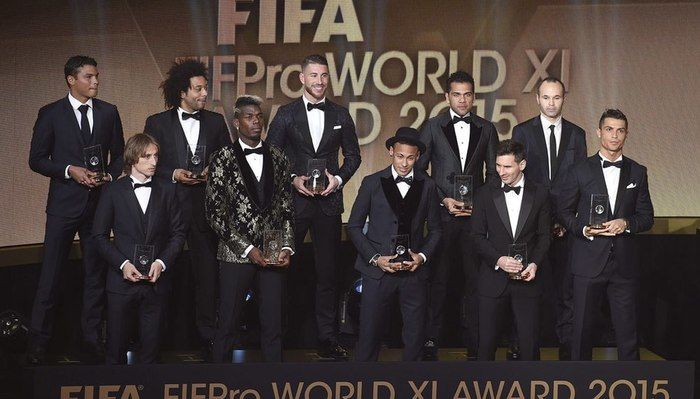 Jogadores Bola de Ouro (Crédito: Reprodução)