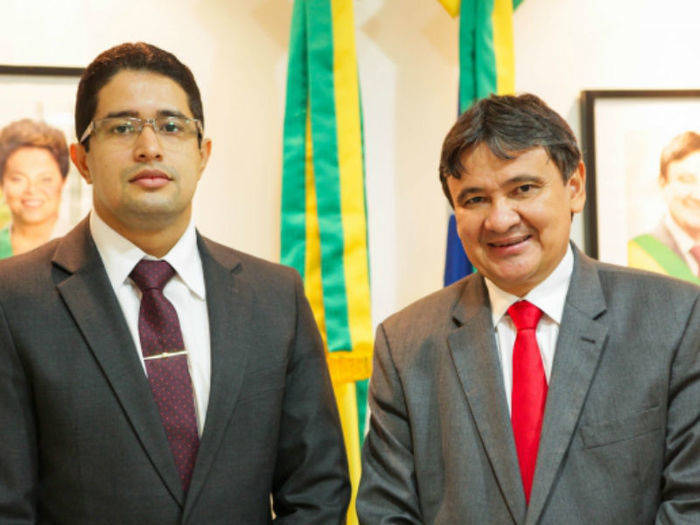 Nuno Bernardes e Wellington Dias (Crédito: Jorge Henrique Bastos)