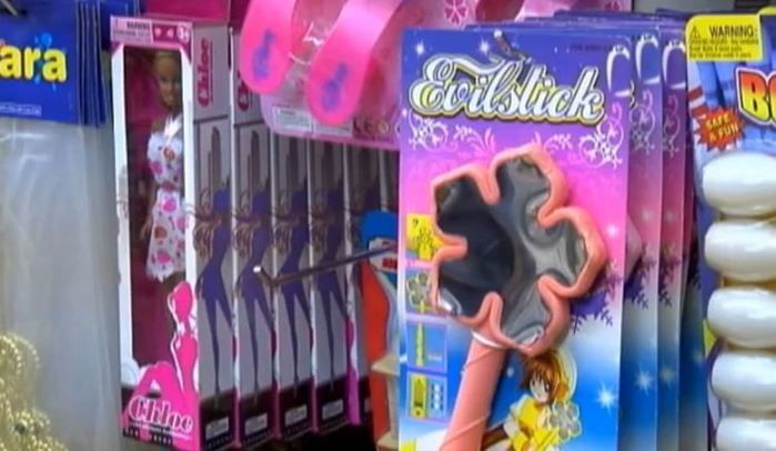 Brinquedo assustou a mãe da criança (Crédito: Reprodução)