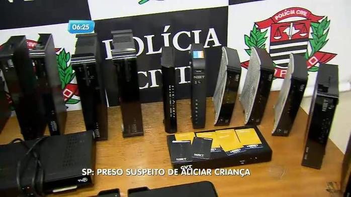 Acusado de aliciar crianças é preso (Crédito: Reprodução)