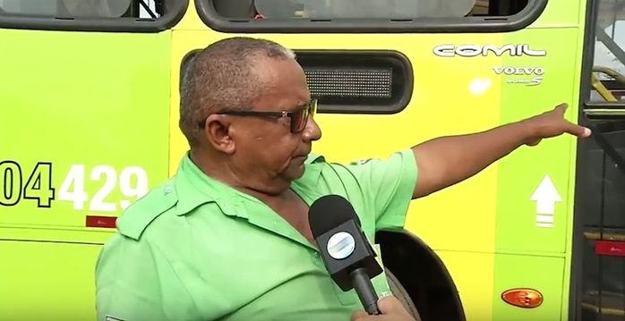 Motorista fala sobre o ocorrido (Crédito: Reprodução/TV Meio Norte)