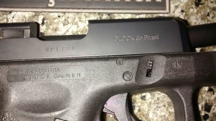 Arma encontrada em poder dos assaltantes (Crédito: Plantão Policial Piauí)