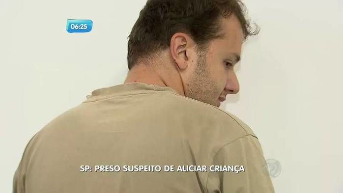Acusado de aliciar crianças é preso (Crédito: Reprodução)