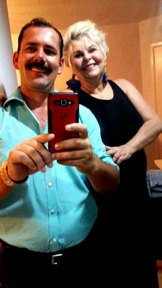 Vovó Naná e Luciano (Crédito: Reprodução)
