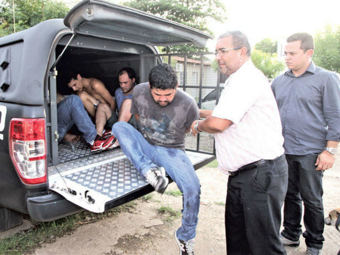 Assaltantes (Crédito: Efrem Ribeiro)