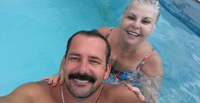 Vovó Naná e Luciano (Crédito: Reprodução)