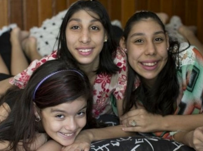 Filhas de Viviane (Crédito: Reprodução)