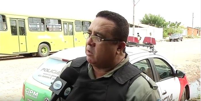 Polícia isolou a área (Crédito: Reprodução/TV Meio Norte)