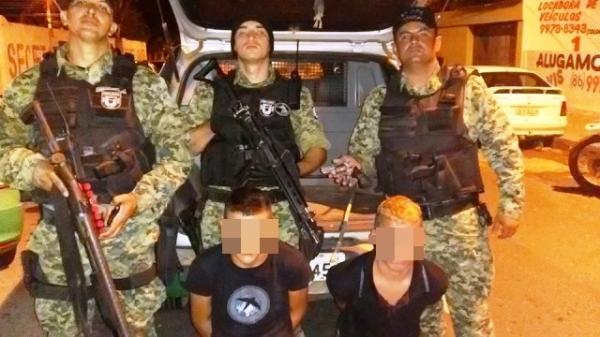 Adolescentes são apreendidos na zona Sul em posse de arma de fogo