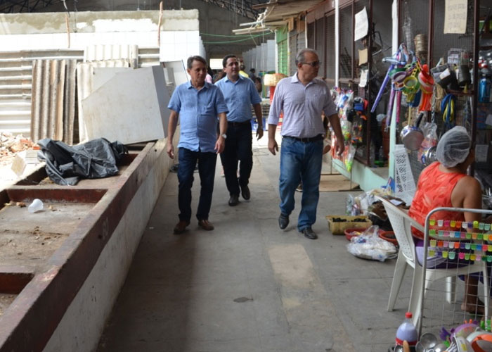 Prefeito visita Mercado do São Joaquim (Crédito: Assessoria)