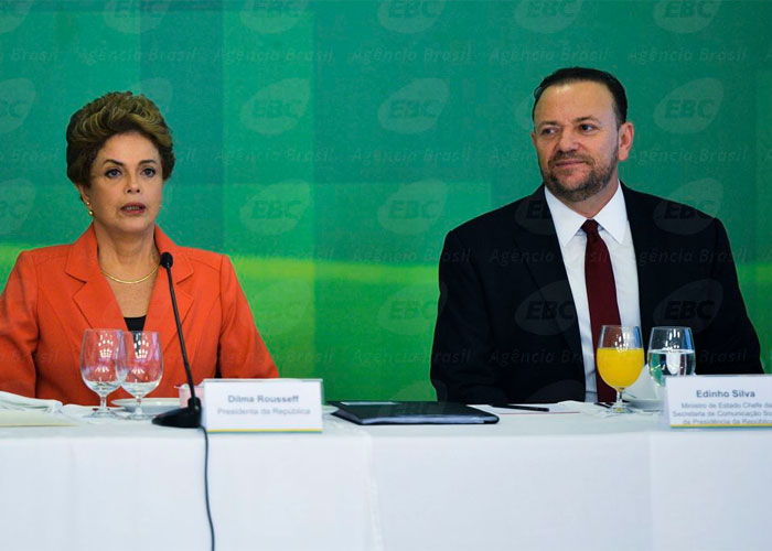 Dilma durante café da manhã (Crédito: Agência Brasil )