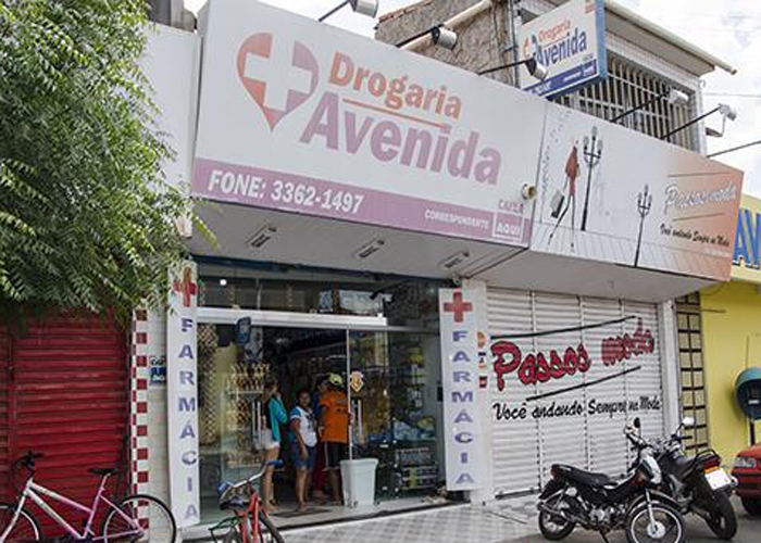 Loja foi alvo do bandido em Cocal