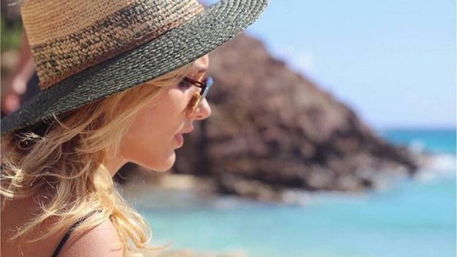 Sasha curte praia (Crédito: Reprodução/ Instagram )