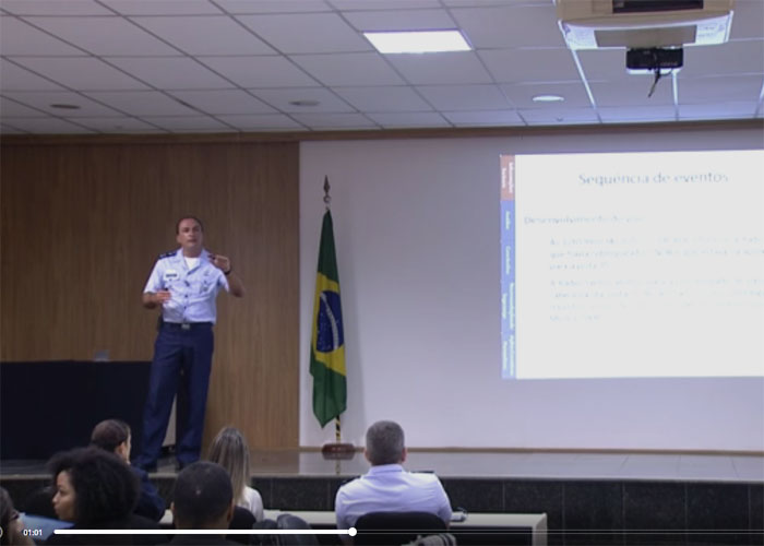 Apresentação do relatório da FAB (Crédito: G1)