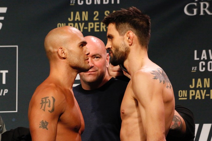 Lawler e Condit se enfrentam neste sábado, dia 02 de janeiro, em Las Vegas, nos Estados Unidos