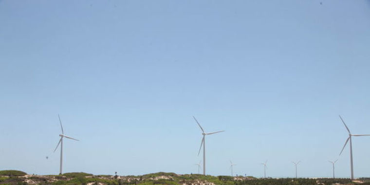 Produção de energia eólica aumenta cerca de 118,1% no Piauí