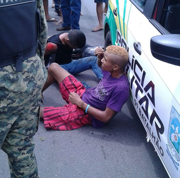 Assaltante baleado em Teresina