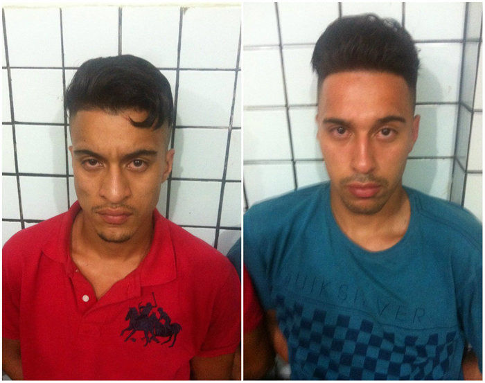 Acusados presos em Teresina (Crédito: Reprodução)