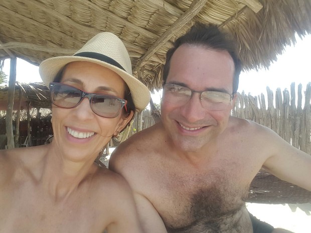 Casal foi vítima de acidente em pousada (Crédito: Reprodução)