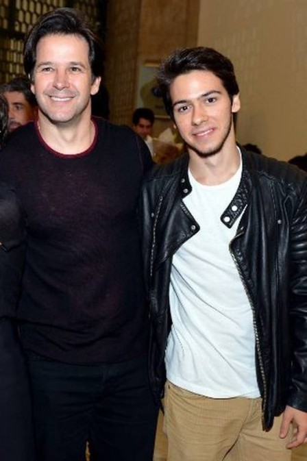Murilo Benício e Antonio (Crédito: Cristina Granato)
