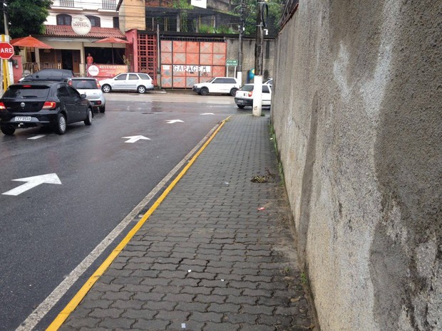 Rua onde o vereador Nélcemir Lagôas foi morto