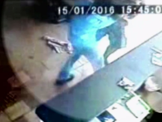 Frentista agredido por vereador (Crédito: Divulgação)