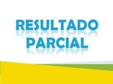 Resultado parcial da seleção simplificada