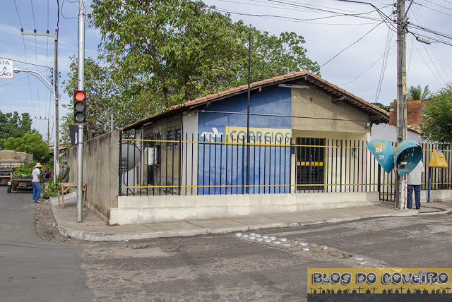Correios da cidade de Cocal (Crédito: Reprodução)
