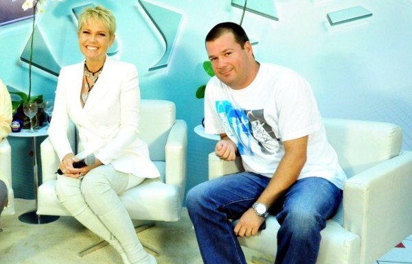 Xuxa e Mariozinho Vaz, na época do TV Xuxa (Crédito: Divulgação )