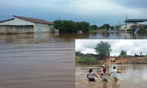 Cidade inundada (Crédito: Reprodução)