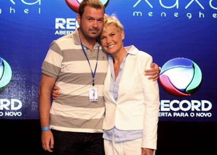 Mariozinho Vaz e Xuxa (Crédito: AgNews)