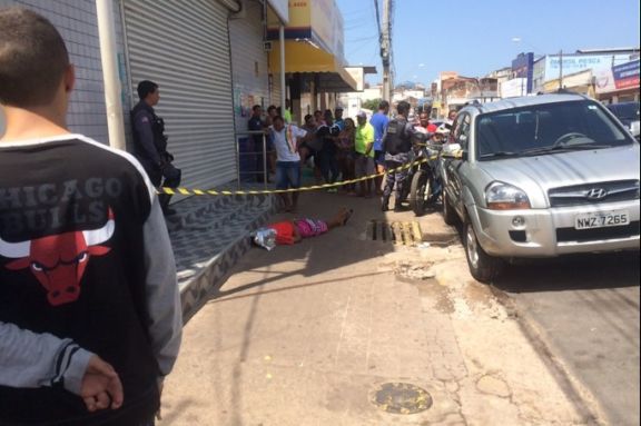Assaltante morre (Crédito: Divulgação )