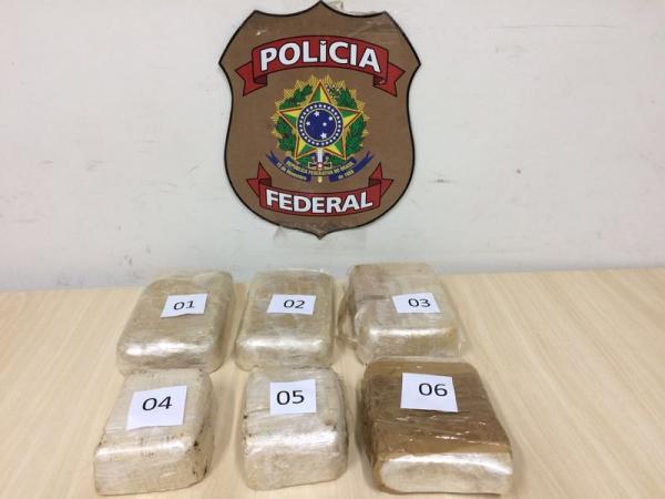 Coca apreendida no litoral do Piauí