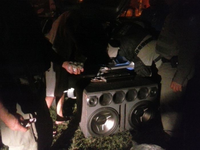 Equipamento apreendido na operação
