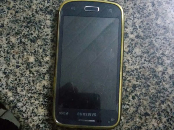 Celular apreendido com Gilvan Cardoso de Macedo Filho (Crédito: Divulgação)