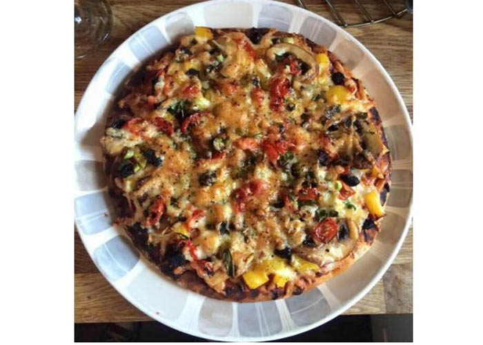 Pizza de placenta