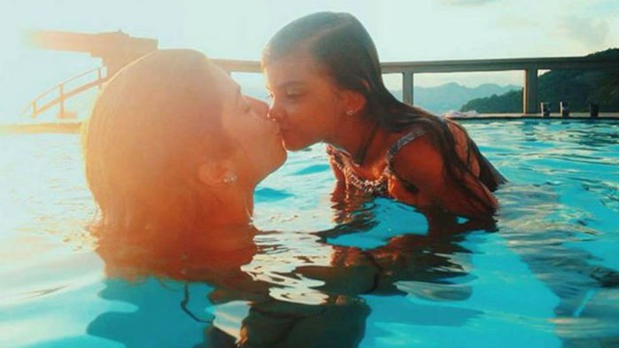 Grazi Massaferra e sua filha Sofia (Crédito: reprodução)