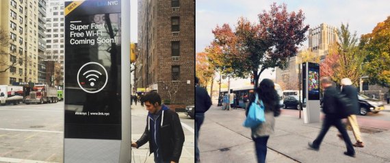 Orelhões dão lugar a Wi-Fi em Nova York (Crédito: Reprodução)