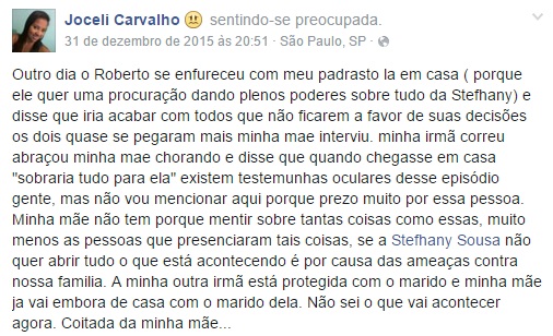 Mãe de Stefhany Absoluta diz ter sido ameaçada de morte pelo genro - Imagem 6