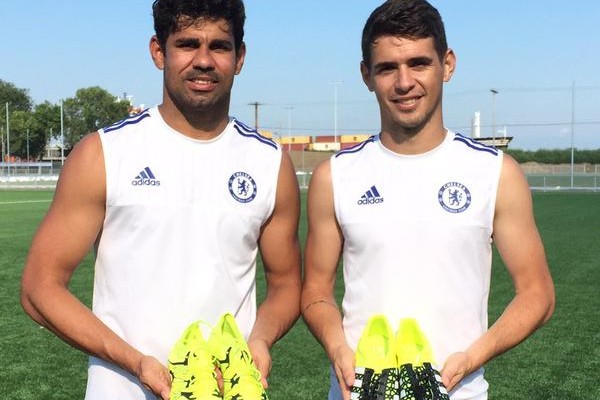 Diego Costa e Oscar