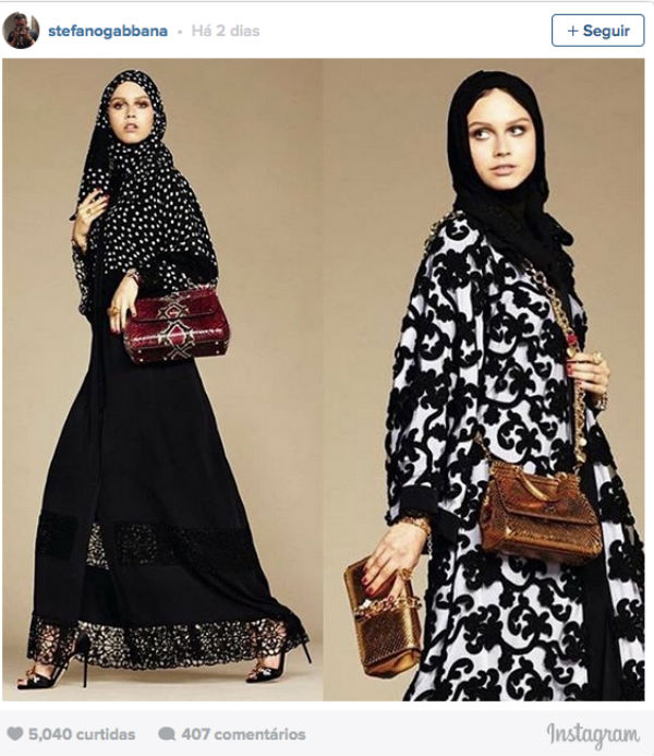 Nova coleção da Dolce & Gabbana